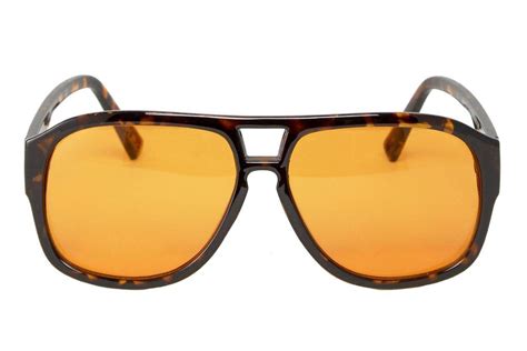 50 percent orange tint sunglasses.